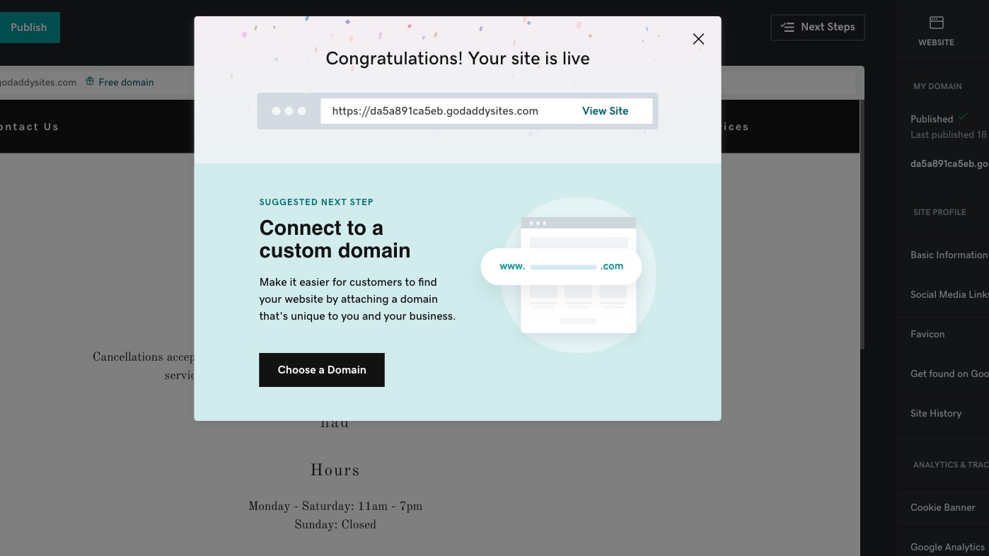 Connect A Custom Domain